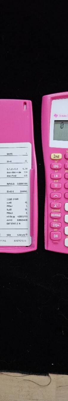 Pink Texas Instruments Device TI 30 - Picture 6 of 6